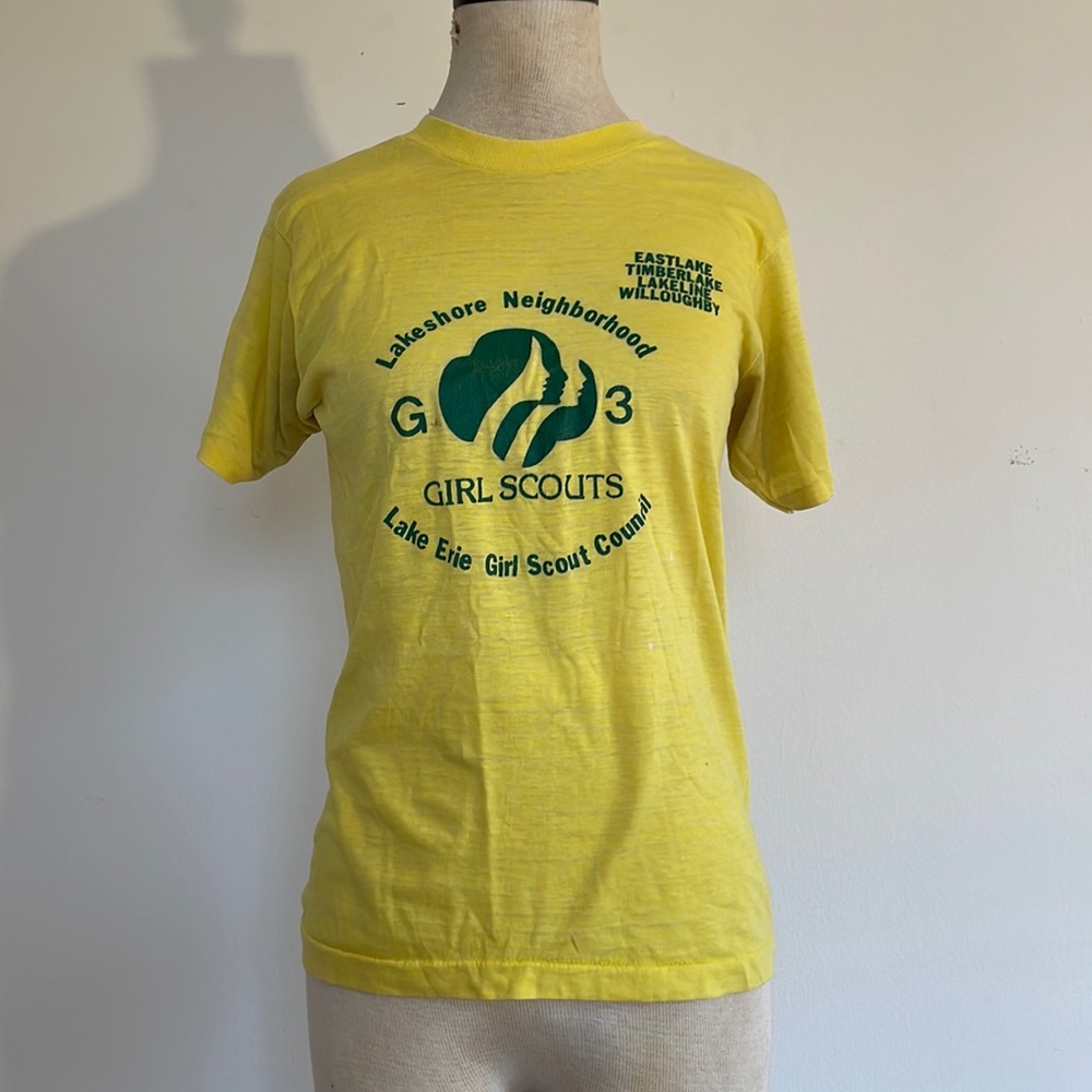 1970s GIRL SCOUT | t shirt